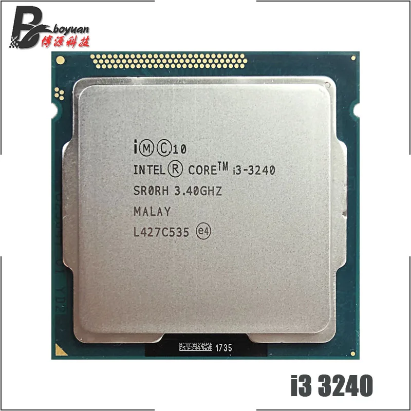 Процессор Intel Core i3-3240 i3 3240 3 4 ГГц LGA 1155 двухъядерный Мб 55 Вт | Компьютеры и офис