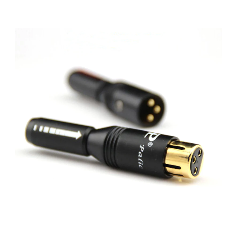 Colleimagion 4 шт. Hi-End 24KGold покрытие Paliccs 3 Pin баланс HIFI аудио XLR кабель Разъем Мужской Женский Разъем
