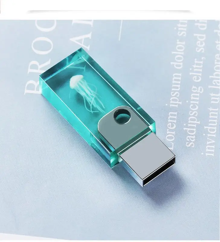 DIY Снежная гора USB смолы формы набор с 8 г USB драйвер эпоксидной смолы Искусство ремесло 95AB