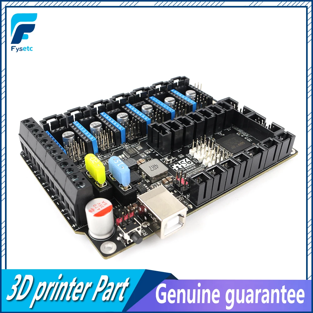 S6 V1.2 плата управления 32 бит Поддержка 6X TMC драйверы Uart/SPI Летающий провод XH/MX разъем VS F6 V1.3 SKR V1.3