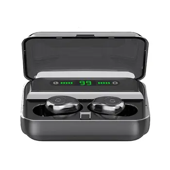 

1Pair TWS bluetooth Headphone Wireless Earphones LED Twins Mini Earbuds Stereo Headset