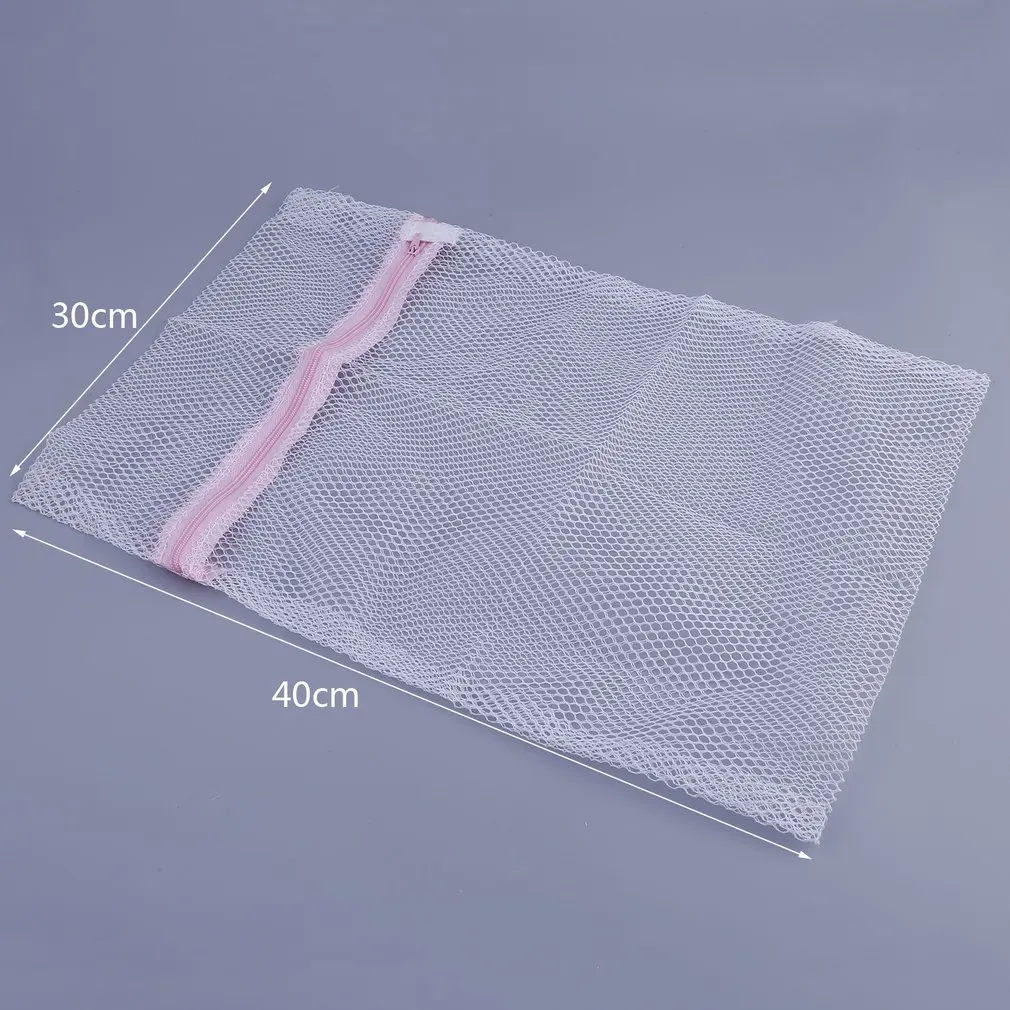 Zippered Mesh Laundry Wash Bags Foldable Delicates Lingerie Bra Socks Underwear Washing Machine Clothes Protection