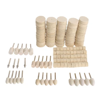 

129Pcs Accessories Polishing Wheel Polishing Tools Wool Felt Metal Surface Buffing Polishing Wheel For Rotary Tool