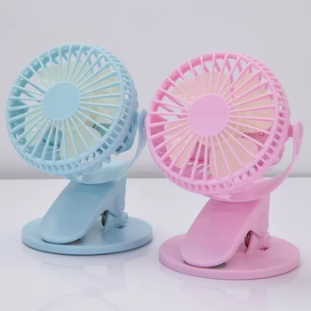 

Hot! High Quality Portable USB Table Fan Clip-on Type Rechargeable Cooling Mini Desk Fan with 3 Speeds