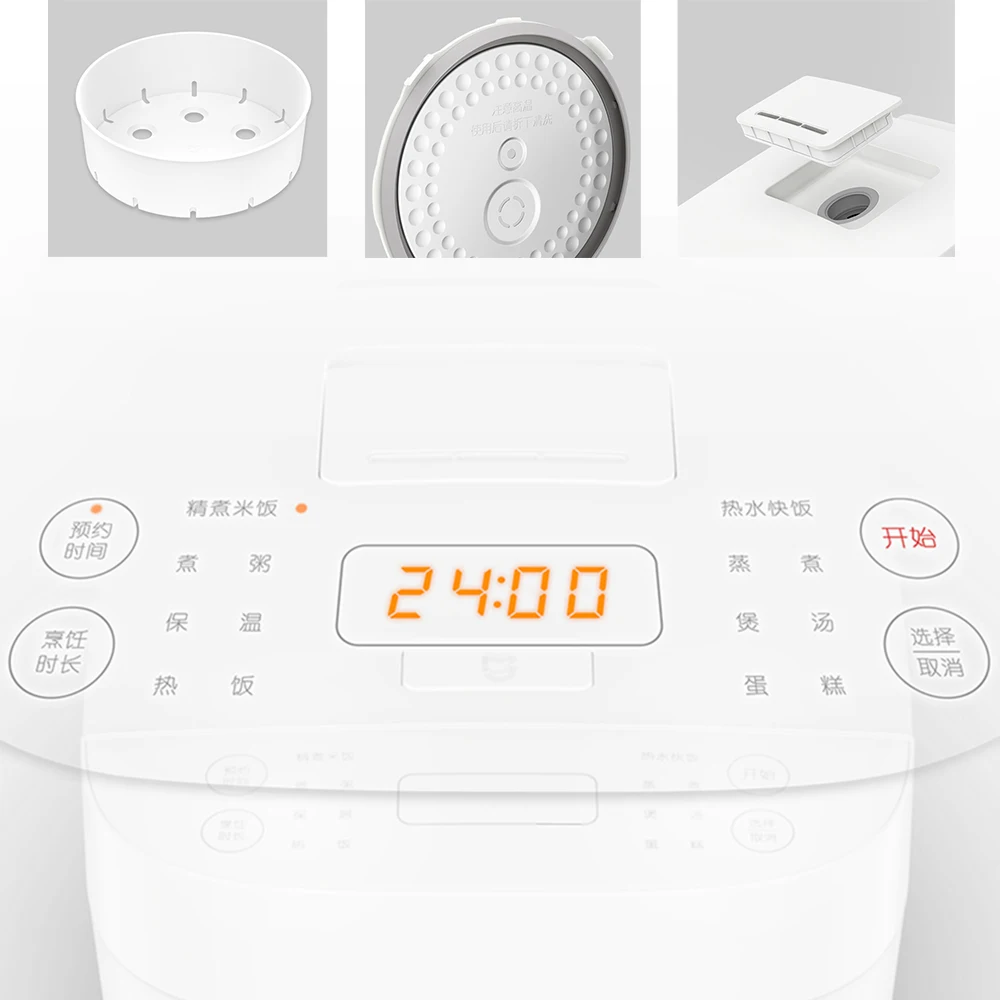 Электрическая мини рисоварка Xiaomi Mijia C1 3L многофункциональная автоматическая
