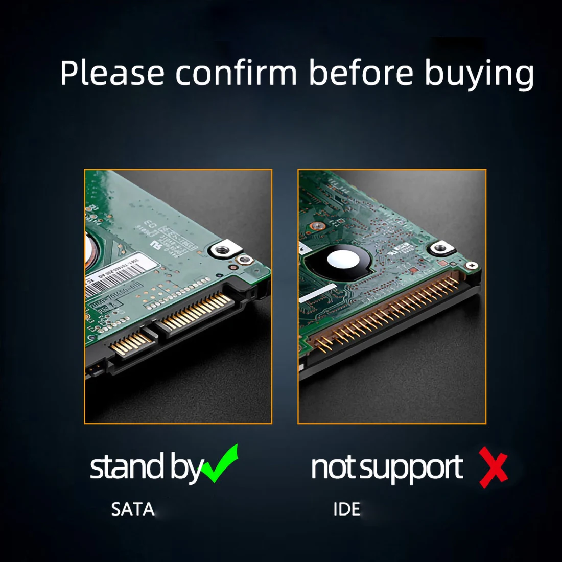 XT-XINTE корпус для жесткого диска 2,5 дюйма, внутренняя дискета SATA III, без лотка, мобильная стойка для 3 ТБ 7~ 12,5 мм 2," HDD SSD