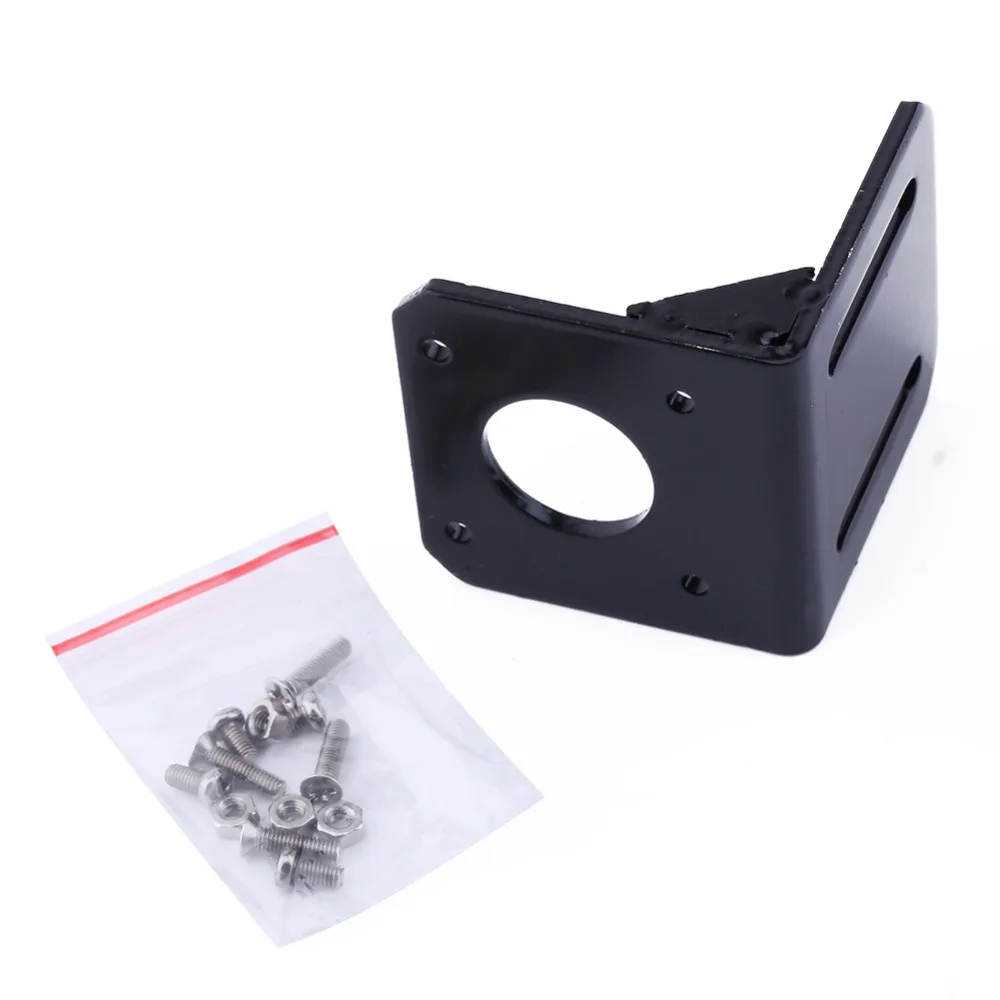 

1Pcs/lot Durable With Alloy Steel Material Mounting Bracket For 42mm NEMA17 Stepper Motor With Screws 5x5x5cm