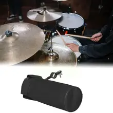 

Cylindrical Drumstick Bag Drum Stick Holder Adjustable Oxford Fabric With Aluminum Clamp For Drum Stand M3d4