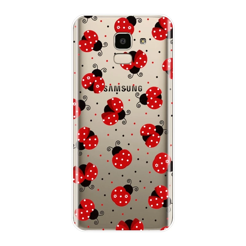 Чехол для телефона Samsung Galaxy J2 J5 J7 Prime Bee Мягкая силиконовая задняя крышка J4 J6 J8 Plus 2018