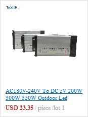 AC 220V к DC 12 V 1A 2A 3A 5A 8.5A 10A 15A 20A 30A 40A 50A импульсный источник питания адаптер питания, трансформатор светодиодной ленты