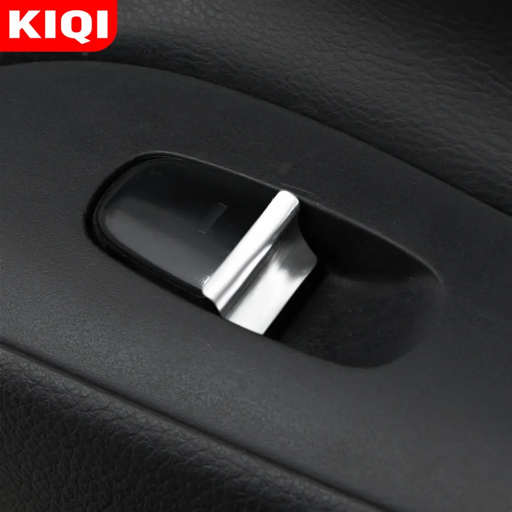 KIQI 7 шт./компл. высококачественный хромированный ABS переключатель для