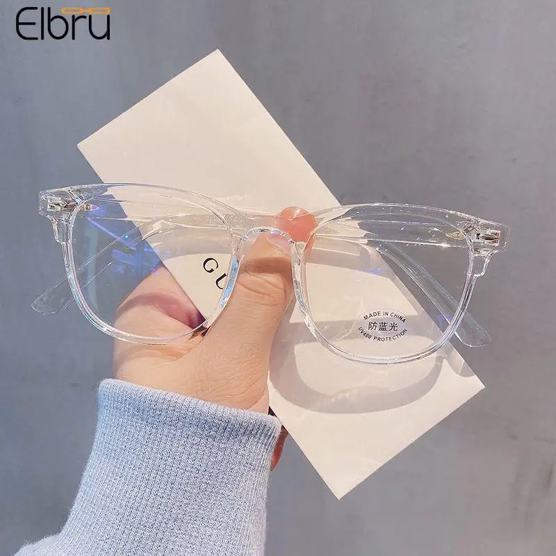 Очки Elbru с защитой от сисветильник компьютерные очки для близорукости мужчин и