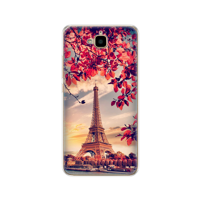 for Huawei Honor 4C Pro Case Honor 4C Pro Cover Soft Silicone Back Case for Huawei Y6 Pro 2015 Case TIT-L01 TIT-TL00 Phone