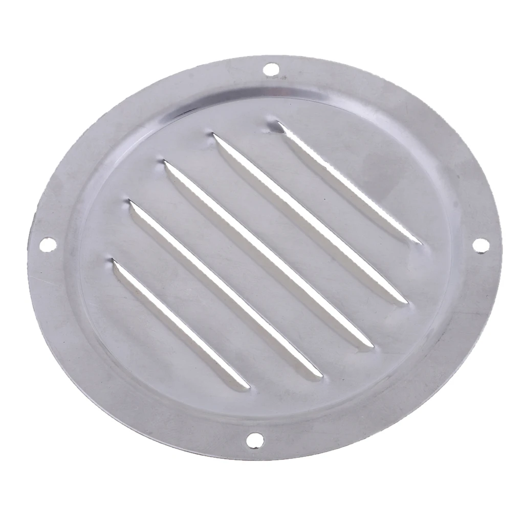 304 Stainless Steel Round Louvered Boat Vent Ventilation- 103mm 4