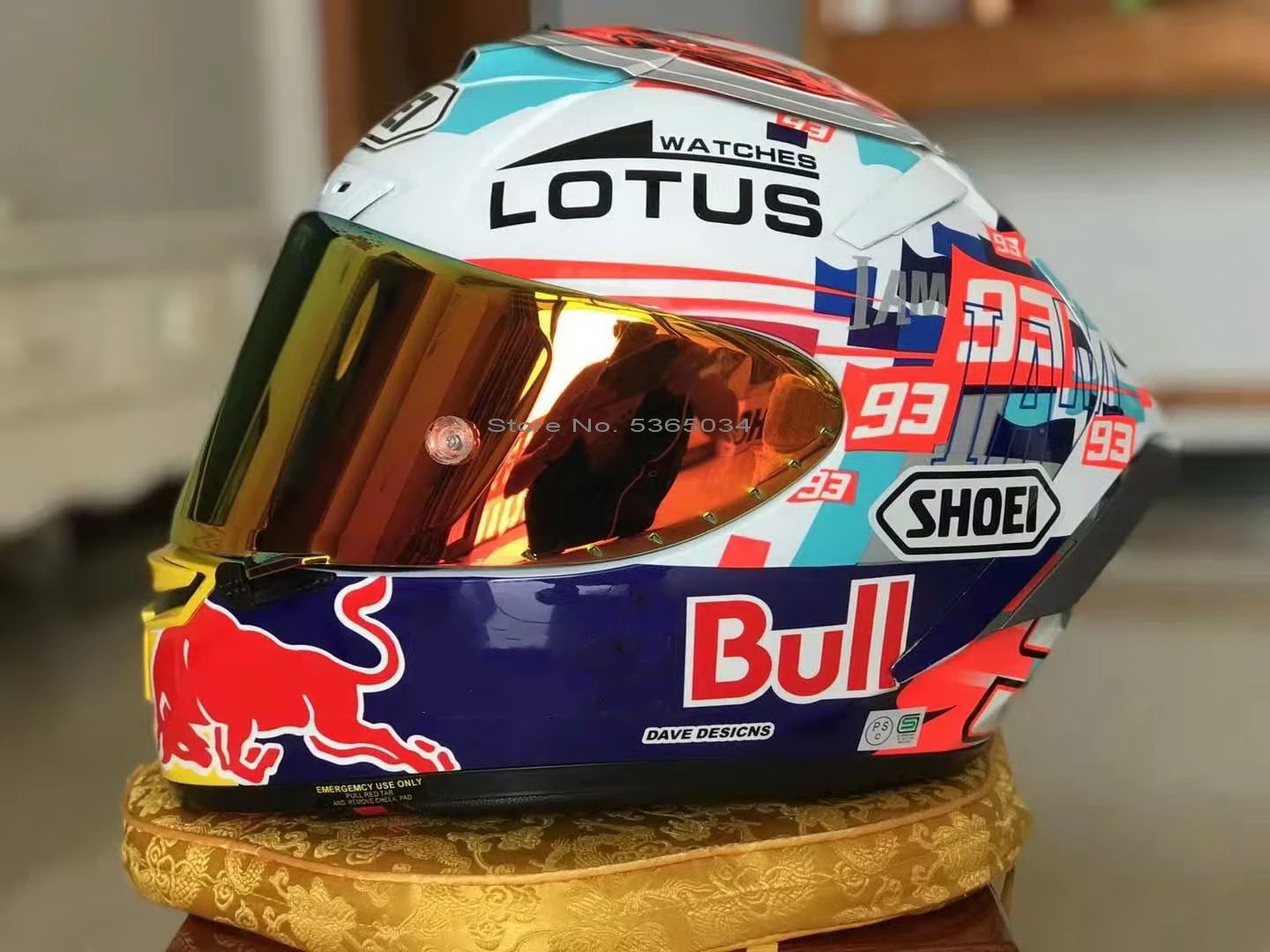 Casco de motocicleta de cara completa X14 93, marquez rojo, para Motocross, carreras|Cascos| - AliExpress