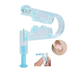 2 шт./компл. ухо шпильки для пирсинга пистолет пробойник Здоровый безопасности Asepsis Одноразовые Единица не вызывает болезненных ощущений с подставки для алкоголя Красота инструмент