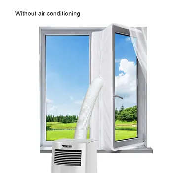 

Mobile air-conditioning sealing cloth Plate Hot Air Lock Window Seal Cloth for Mobile Air Conditioner kit