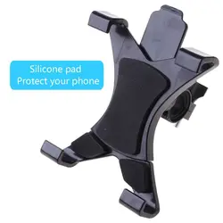 Suporte universal da bicicleta do exercício da montagem do suporte da bicicleta de 360 para 7 12 polegadas tablet pc
