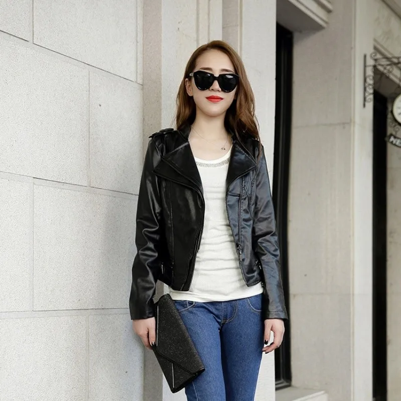 new-women-spring-autumn-faux-leather-jackets-zipper-casual-coat-turn-down-collar-motor-biker-jacket-female-pu-fashion-outerwear