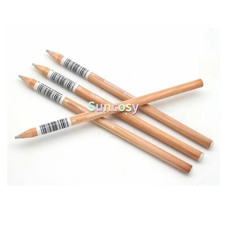 Derwent Artists Blender & Burnisher Pencils, Blender Pencil Is Soft And  Colorless, Burnisher Is A Hard Colorless Pencil - Wooden Lead Pencils -  AliExpress