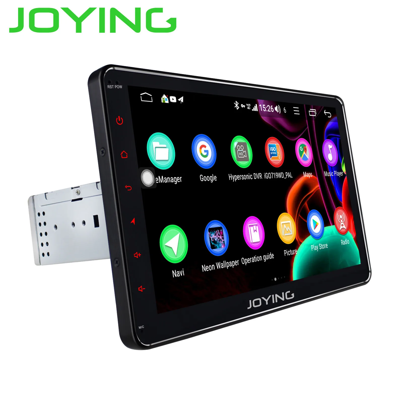 Discount JOYING 10.1 inch IPS 1280*720 Screen universal car radio GPS tape recoder support 4G& Fast Boot DSP for VW/Volkswage/Seat/Skoda 3