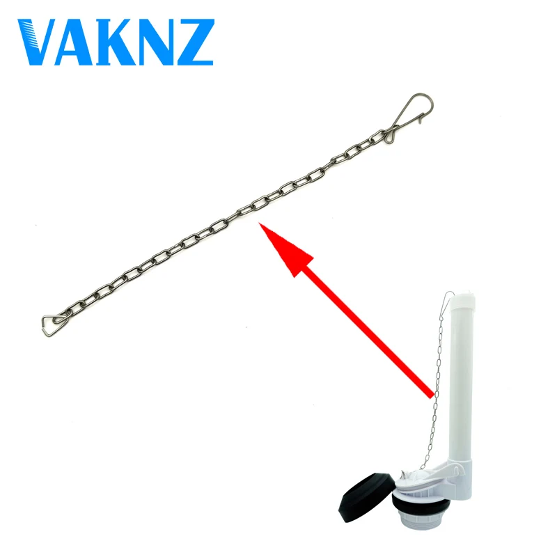 

Toilet flush valve chain Drain valve chain