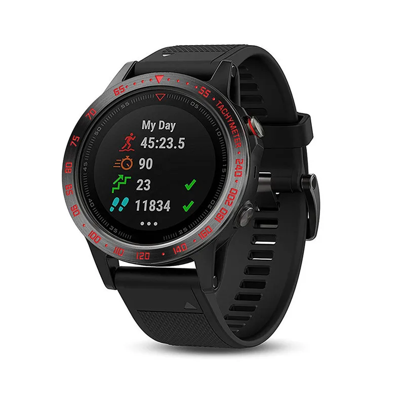 Кольцо для часов клейкая крышка металлический корпус против царапин Garmin Fenix 5/Fenix