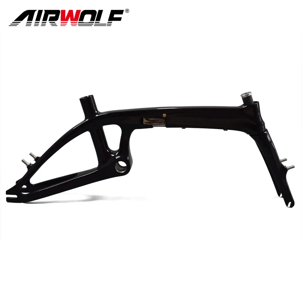 Best Airwolf carbon fiber Folding bike frame for kids/woman urban riding carbon road frame Mini Compact City Bike carbon frame 2 Best Airwolf carbon fiber Folding bike frame for kids/woman urban riding carbon road frame Mini Compact City Bike carbon frame 2