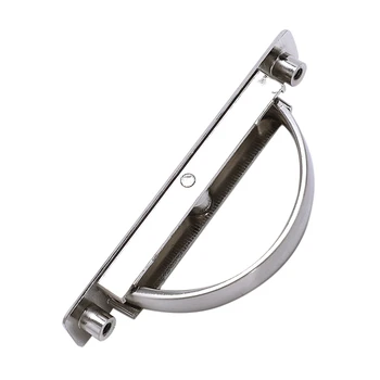 

2Pcs Tatami Door Handles Zinc Alloy Recessed Flush Pull Cover Floor Cabinet Handle Bright Chrome Dark Furniture Hardware