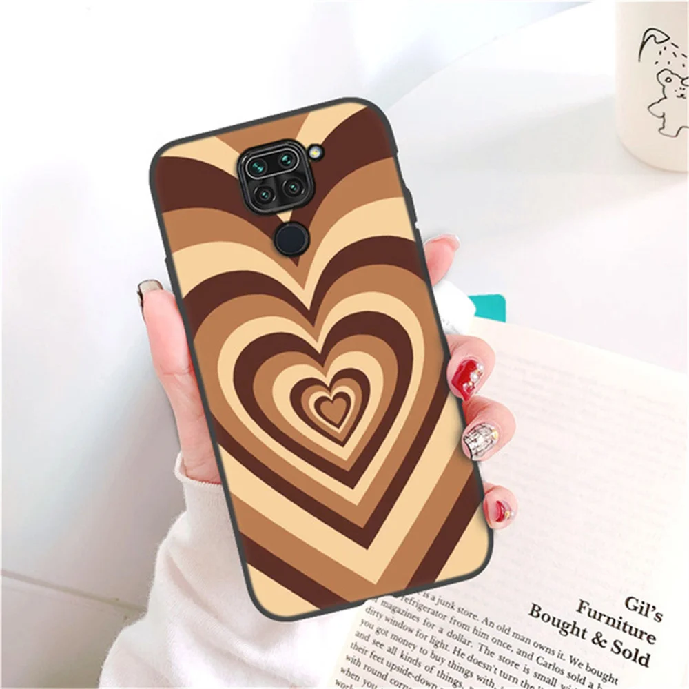 Redmi Note 9 Case For Xiaomi Redmi Note 10 Pro Case Love Heart Funda Redmi 9 9T 9A 9C Note 11 8 9 Pro Poco X3 Pro Mi 11T Cover