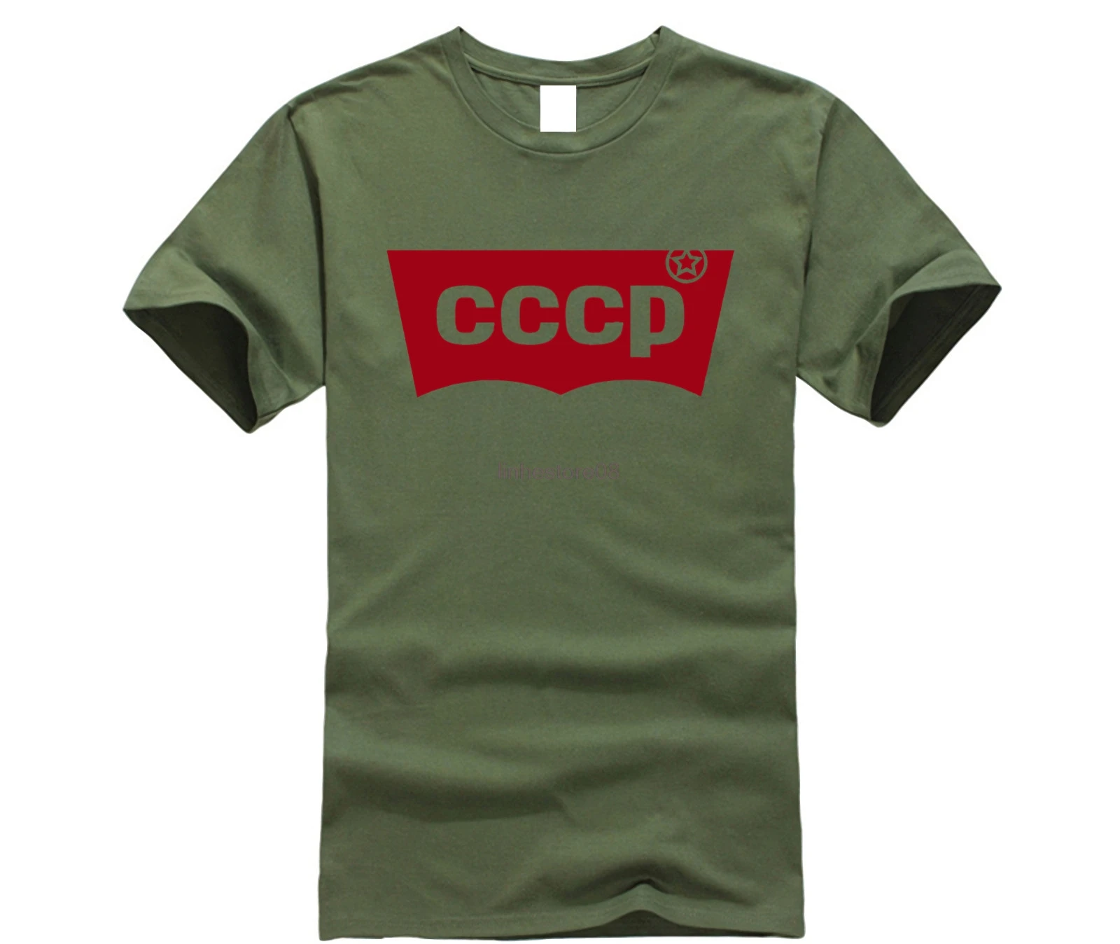 Новинка забавный стиль уникальный дизайн KGB Badge CCCP русская футболка Новое