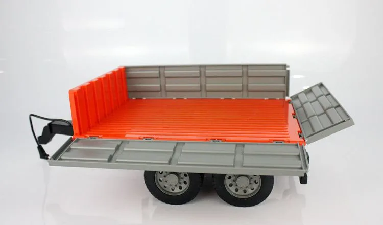 RC грузовик сельскохозяйственный трактор 2,4 г дистанционное управление прицеп самосвал/грабли 1:16 Высокая симуляция 38,5 см строительный автомобиль детские игрушки хобби - Цвет: Dumper