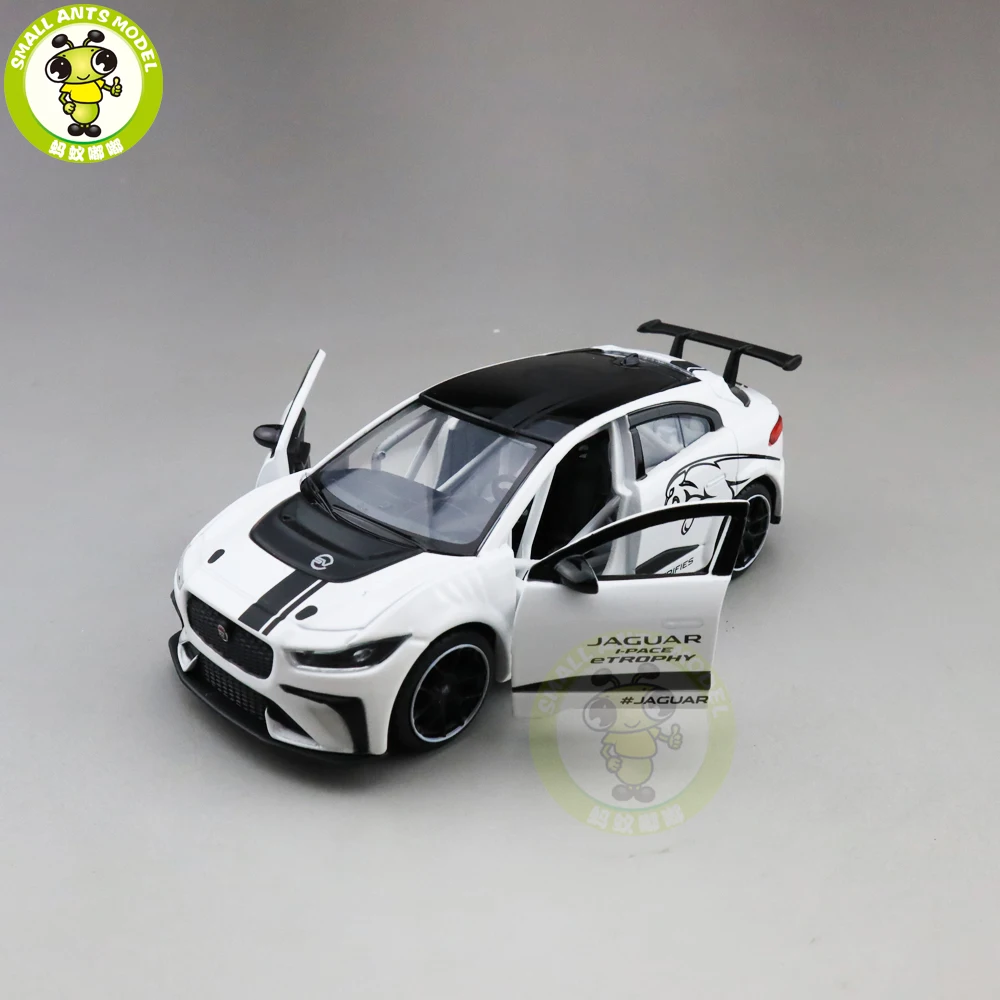 1/36 JACKIEKIM Jaguar I-PACE eTROPHY литой модельный автомобиль игрушки для детей откатные подарки для мальчиков и девочек