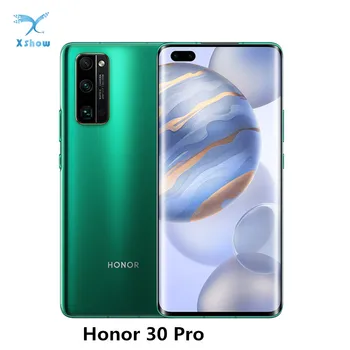 

Honor 30 Pro Kirin 990 5G SmartPhone NFC Fingerprint 6.57inch OLED Android 10 OS 4000mah 8GB RAM 128GB ROM Cell phones