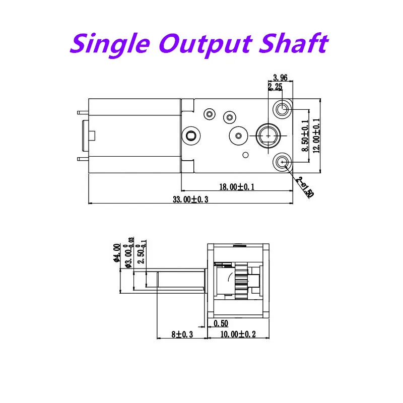 3V/6V/12V Dual /Single Output Shaft N20 Gear Moror Reducer Low Speed 4~380RPM Engine Robot DC Electric Metal Mini Micro Motors images - 6