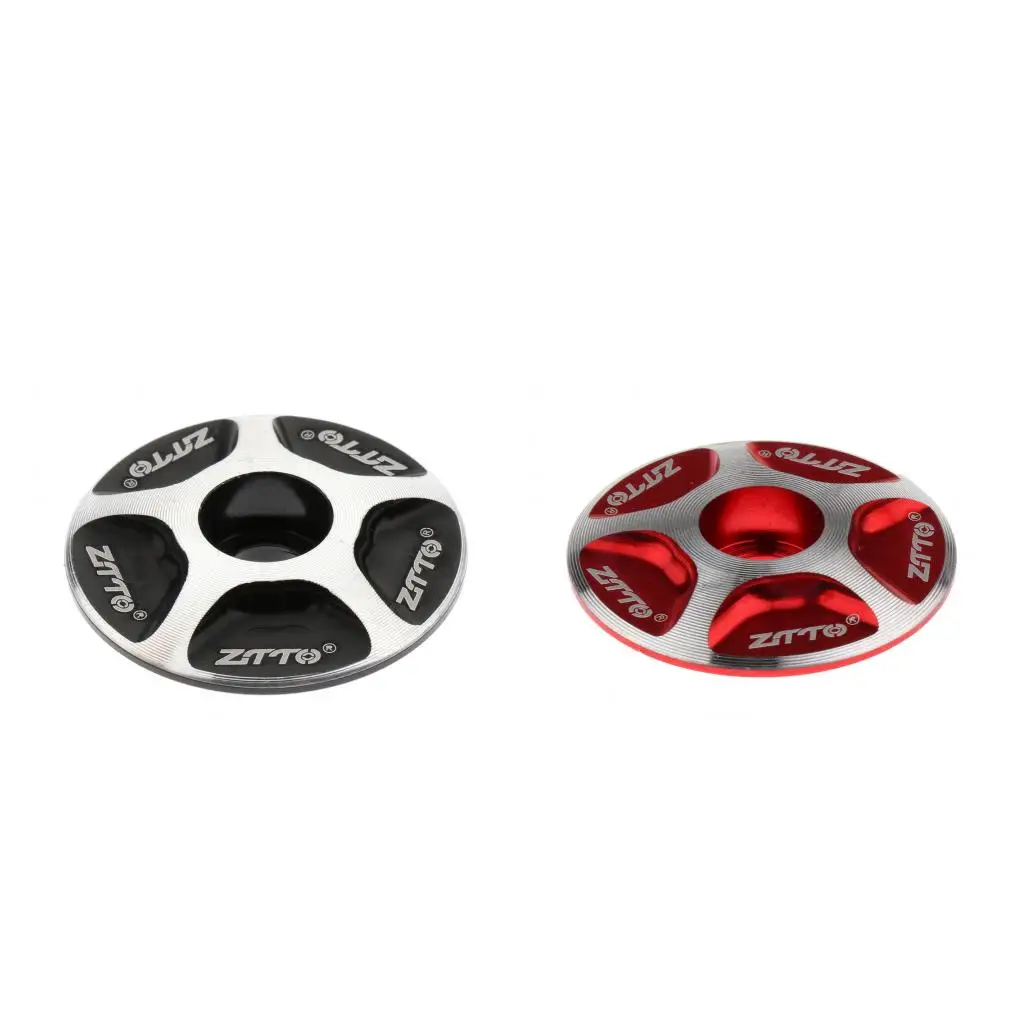 2 шт. алюминий 1 1/8 ''Велоспорт MTB горный велосипед гарнитура ЧПУ Верхняя крышка