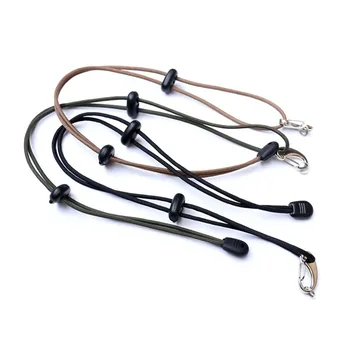 

1 piece nylon 50cm Long hang rope Flashlight Lanyard Army Green black khaki Keys Lanyard Sling For torch Camera Smart Phone