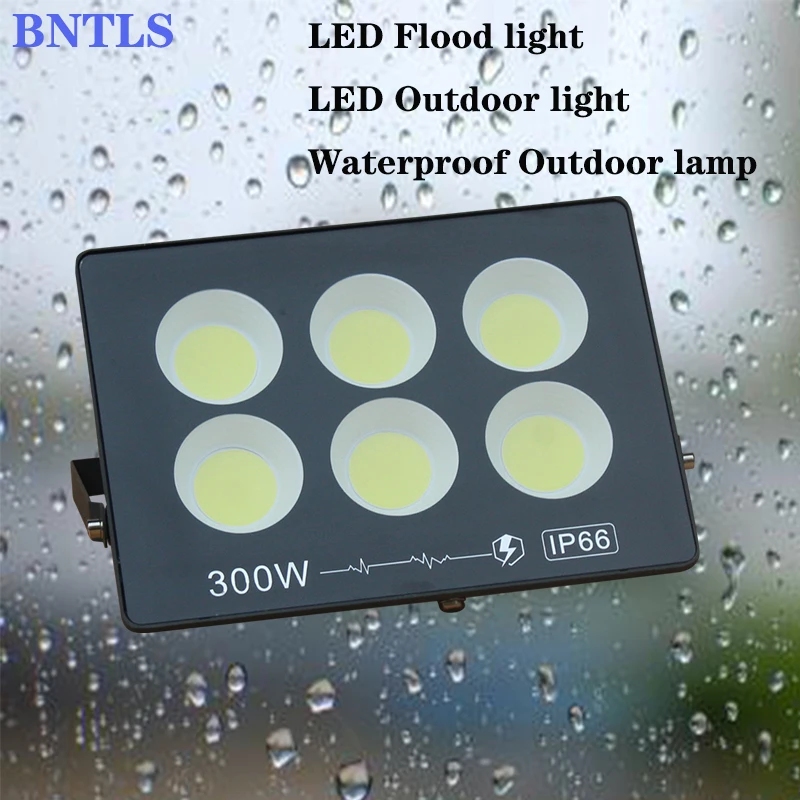 50w led light Ultrathin LED Flood Light 600W 500W 400W 300W 200W 100W LED Floodlight IP65 Waterproof 220V 110V LED Spotlight Outdoor Lighting 300w led flood light