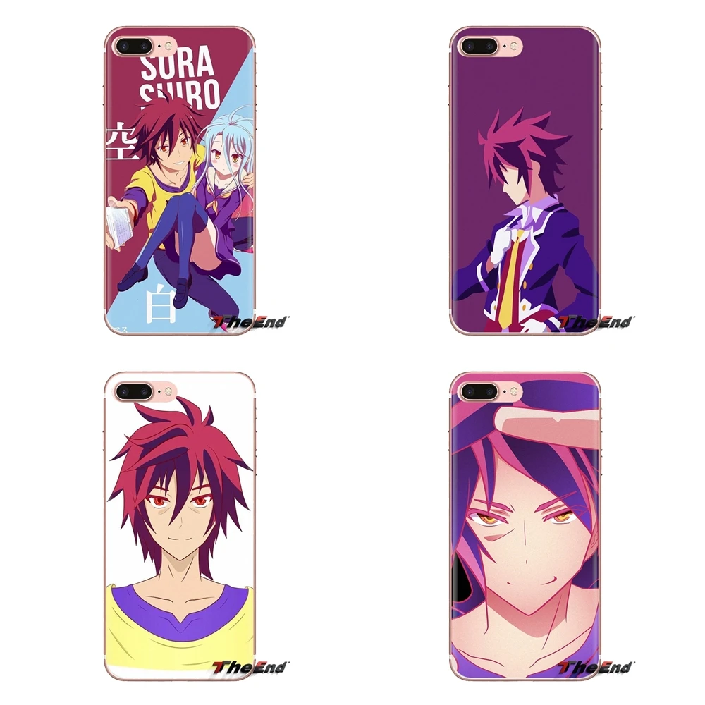 Soft Housing Case For HTC One U11 U12 X9 M7 M8 A9 M9 M10 E9 Plus Desire 630 530 626 628 816 820 830 cartoon No Game Life Sora |