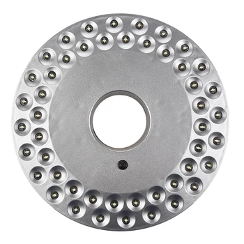 

48 LEDs Movable UFO Camping Tent Light Lantern with Bracket (145 x 37 mm/ 5.7 x 1.5 inch (Dia. x L))