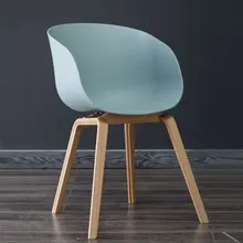 Скандинавский барный стул современный простой Досуг Массивная древесина спинка бар Бытовая Кофейня Нескользящая подставка для ног высокий стул