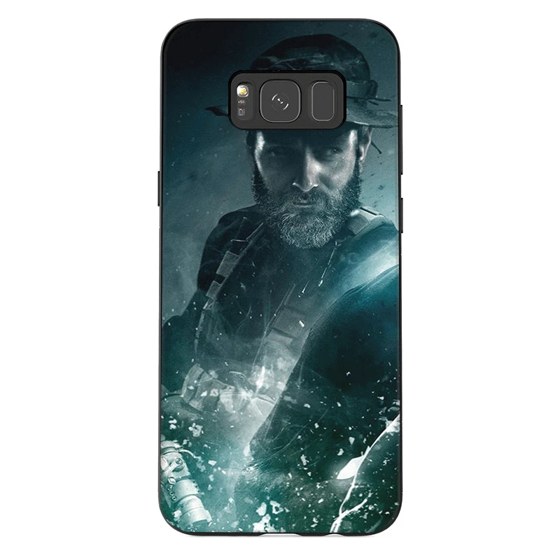 B7 Силиконовый чехол для телефона для samsung M10 M20 M30 M40 S6 S7 край S8 S9 S10 S10E Примечание 10 8 9 плюс Call Of Duty онлайн - Цвет: B7