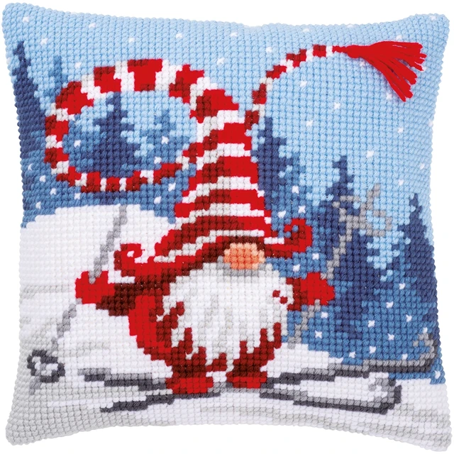 Dimensions Needlepoint Kit - Patterned Santa