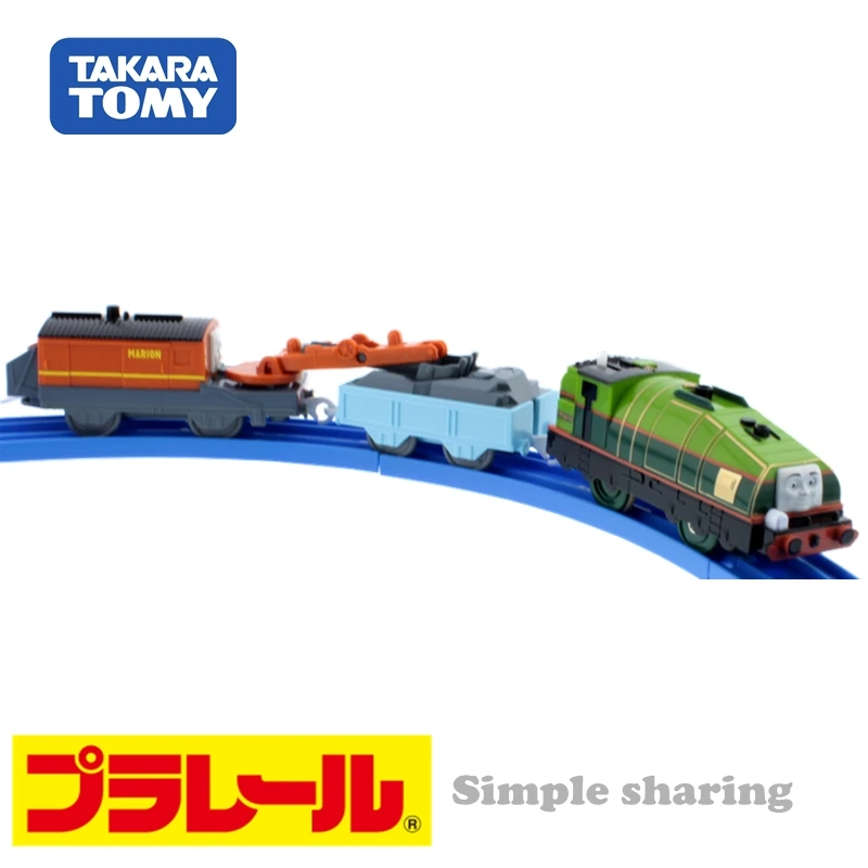 Takara TOMY tomica TRACKMASTER TS-18 marion моторизированная модель поезда комплект литья под давлением миниатюрные детские игрушки pop kid трек безделушка