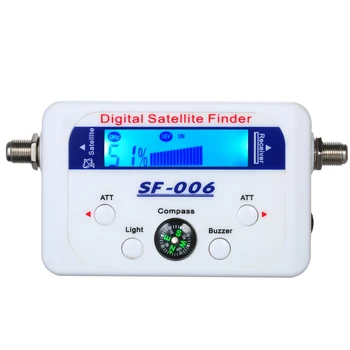 

KKmoon Mini Digital Satellite Finder Satellite Signal Meter with LCD Display Digital Satfinder with Compass Buzzer