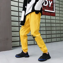 Весенние новые молодежные японские брюки, трендовые свободные спортивные студенческие мужские повседневные штаны большого размера, вечерние штаны для путешествий