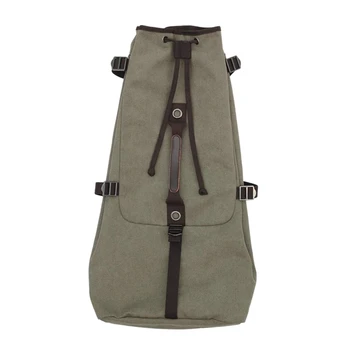 

Universal Washed Canvas Storage Bag Case Backpack With Adjustable Straps For 21/23/26 Inch Ukulele Hawaii Guitar - Army Green