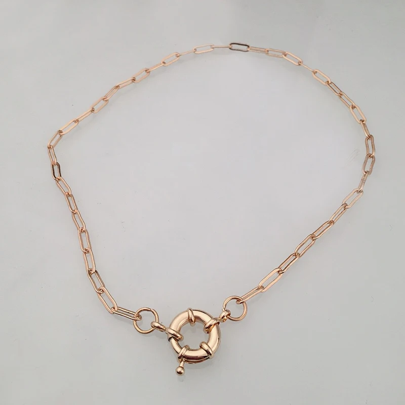 necklace Ювелирное модное ожерелье с подвеской в виде дракона для женщин золотого цвета, Жемчужное Колье, талисман, украшения, ювелирное изделие, подарок на удачу - Окраска металла: necklace