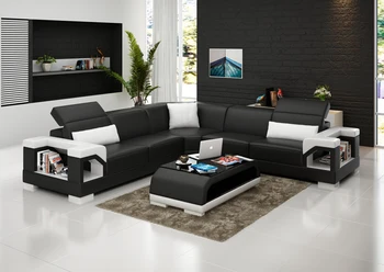 

High quality L shape sofa with tea table