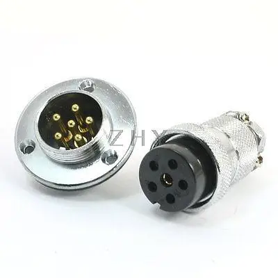 

P25-6 Core 25mm 6 Pin Stepper Motor Aviation Connector Plug